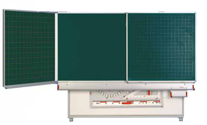 Schultafel, Schultafeln, Klappschiebetafel für Grundschulen